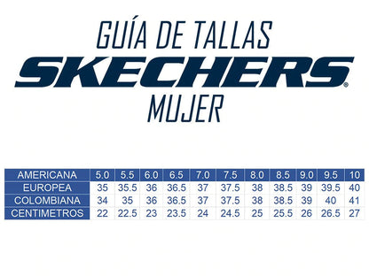 SKECHERS MUJER C14P9669BKPK