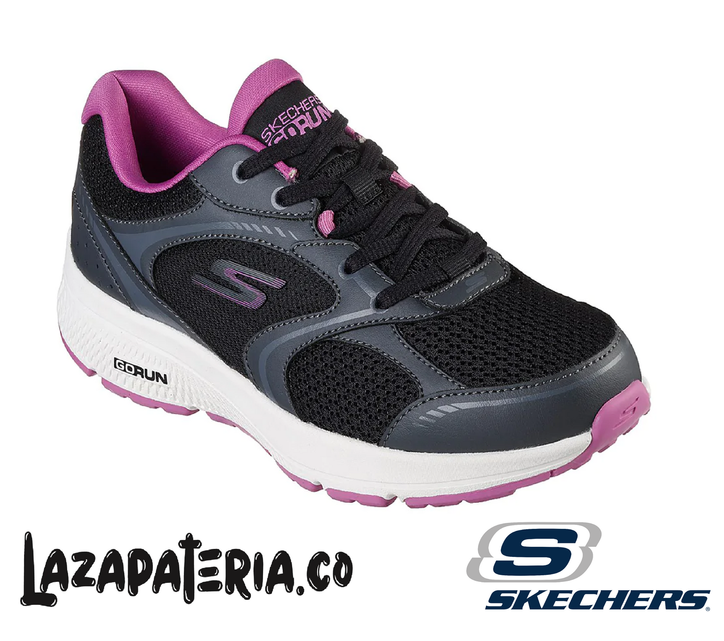 SKECHERS MUJER C12P8280BKPR