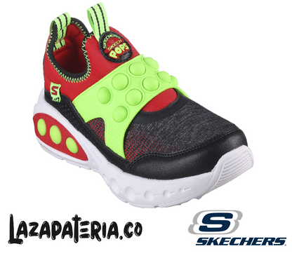 SKECHERS NIÑO C40P2170LBKRD