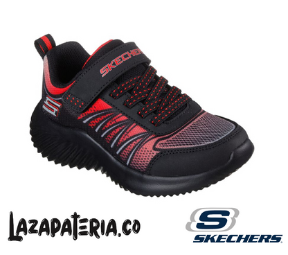 SKECHERS NIÑO C40P3737LBKRD