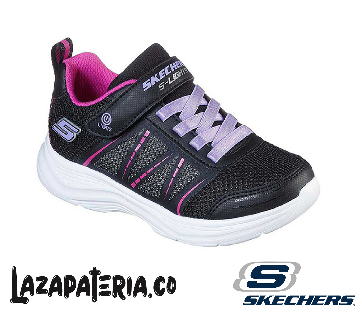 SKECHERS NIÑA C30P2302LBLK