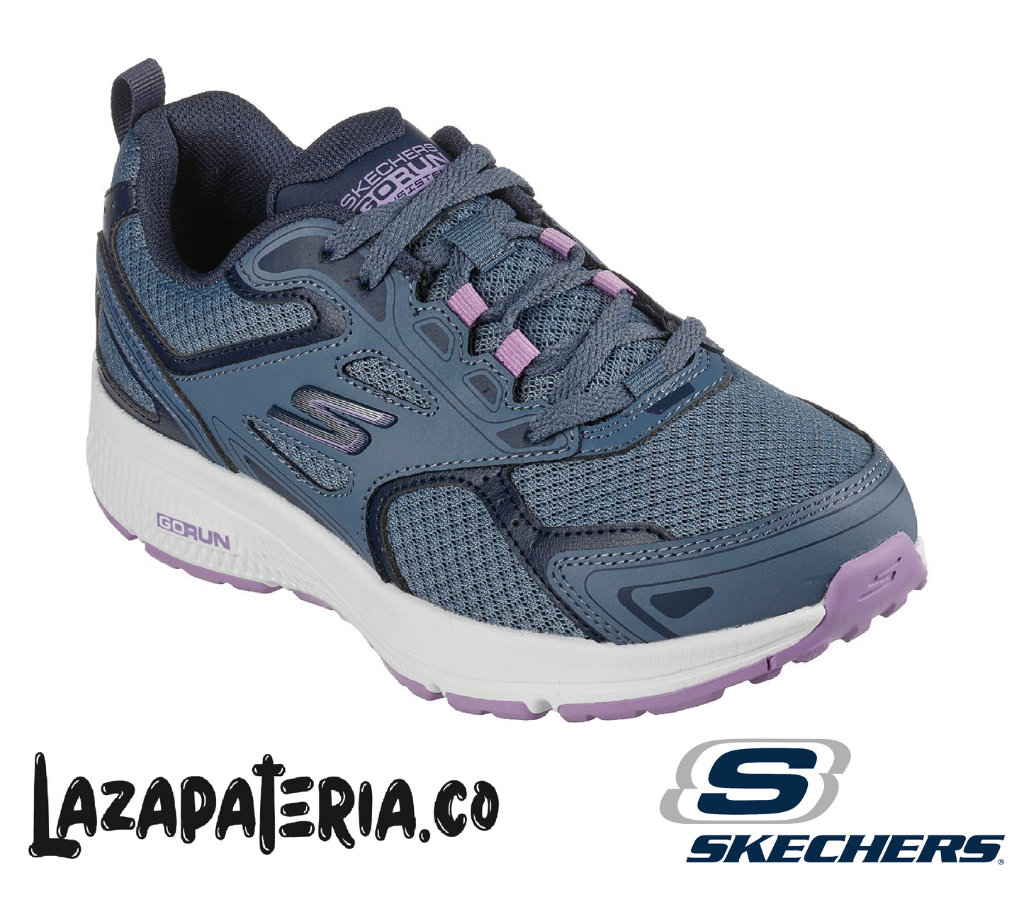 SKECHERS MUJER C12P8075BLPR